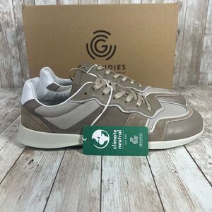 Groundies Brighton m‎ mesh dark beige rare barefoot shoes Mens 10